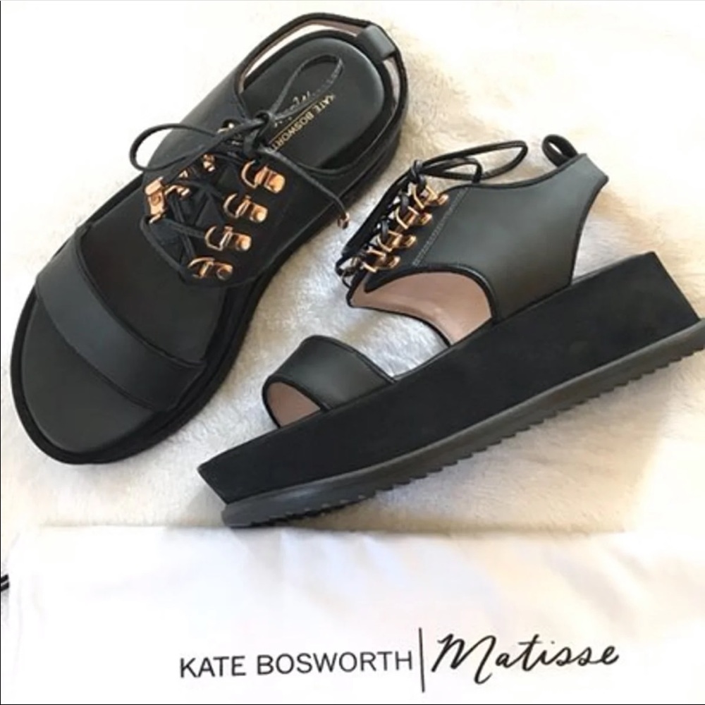 🖤Matisse x Kate Bosworth Dawn Platform Ssndals